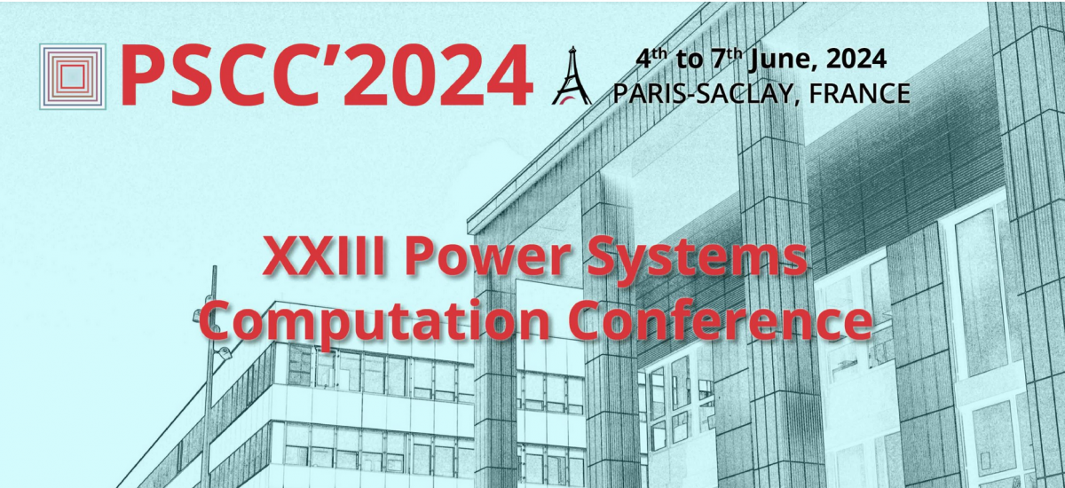 Conférence PSCC2024 Power System Computation CentraleSupelec