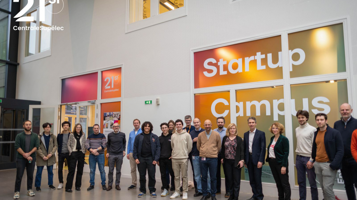 Inauguration du nouveau Startup Campus - CentraleSupélec